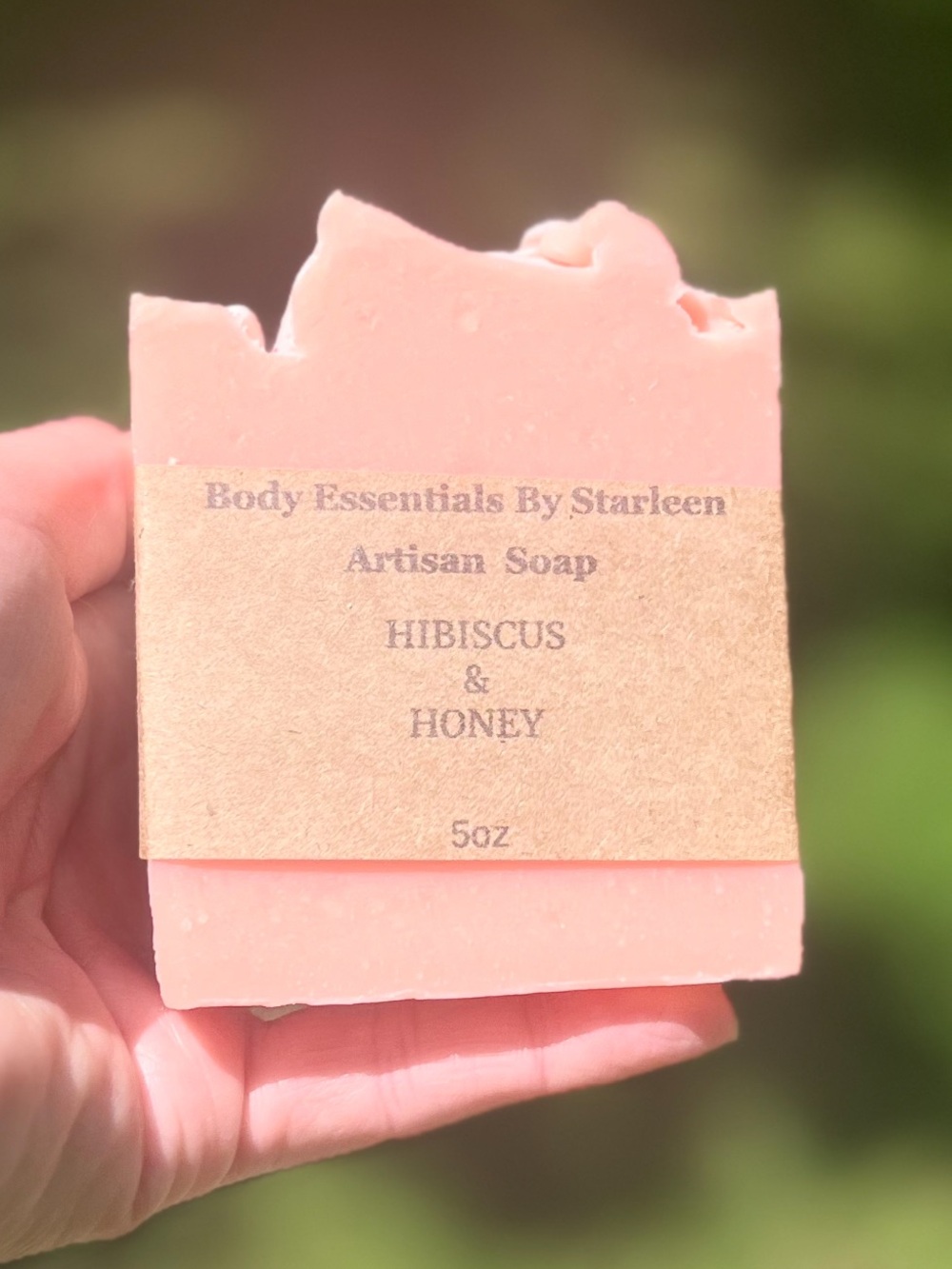 Handcrafted - Artisan Soap - Hibiscus & Honey